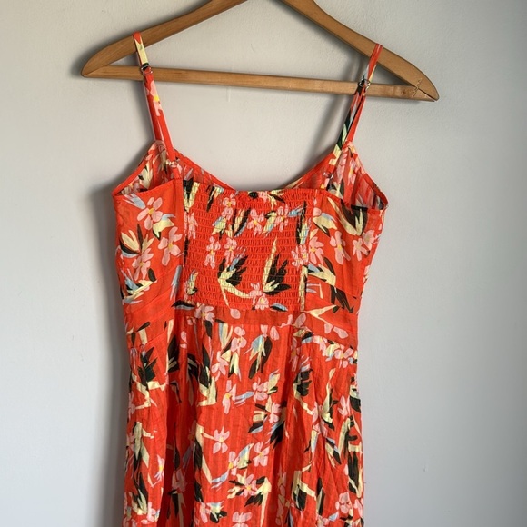 SOLID & STRIPED Tilda Dress Orange XS - Picture 8 of 15